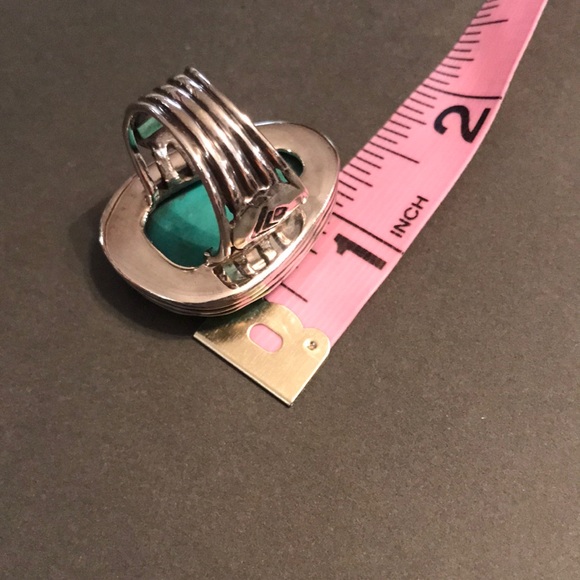 SILPADA 🌟SIZE 8🌟Silver & Tumbled Turquoise Ring - Picture 4 of 8